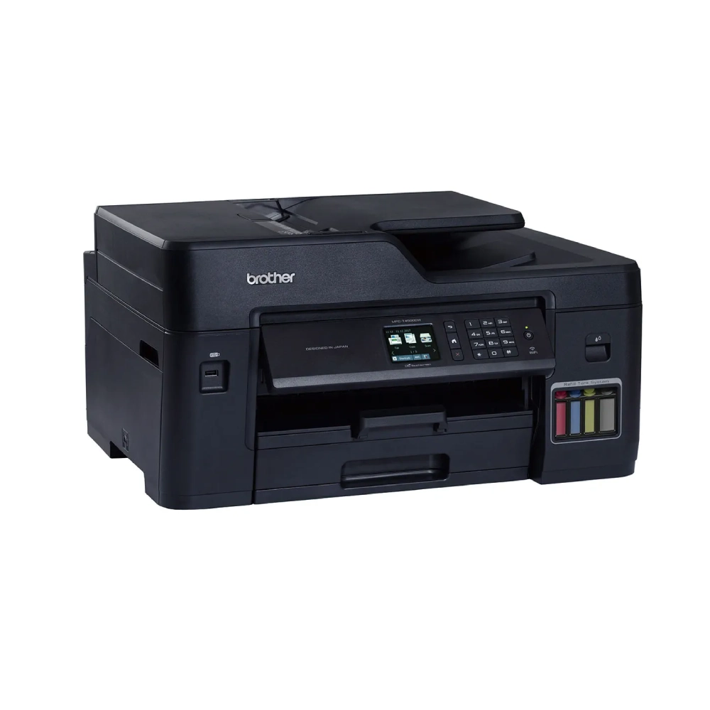 Brother Ink Tank Color Printer MFC-T4500DW A3 Multi Function with FAX | Duplex | ADF | LAN | WiFi view 2